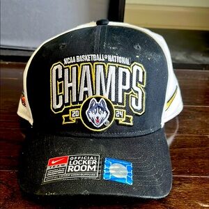 Black and White Champs Cap
